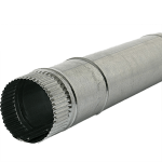 4" x 5' Snap Lock Pipe, 30Ga