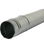 8" x 5' Snap Lock Pipe, 30Ga